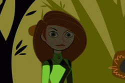 Alarm On Kim Possible Forehead GIF