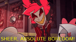 Alastor Absolute Boredom GIF