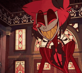 Alastor Glitch Hazbin Hotel GIF