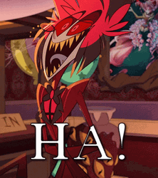Alastor Ha No GIF
