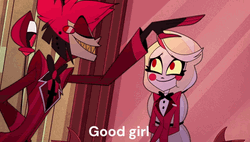 Alastor Hazbin Hotel Goodie Girl GIF