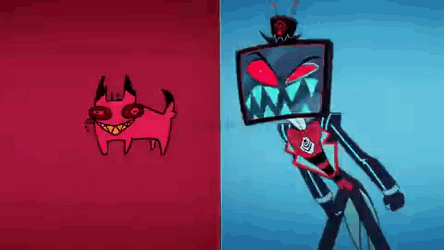 Alastor Hazbin Hotel Got Angry Cat GIF