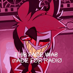 Alastor Hazbin Hotel Made For Radio GIF