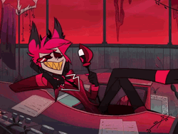 Alastor Hazbin Hotel That's The Tea GIF