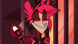 Alastor Hazbin Hotel Walking Calmly GIF