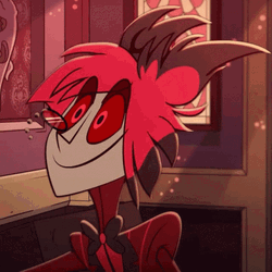 Alastor Nope Im Out Bye GIF