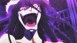 Albedo Overlord Anime Rage GIF