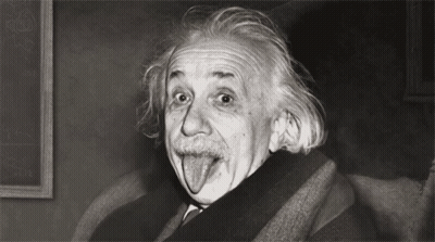 Albert Einstein Use This Every Once In A While Jim GIF