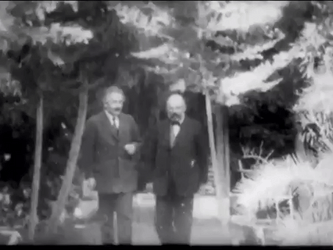 Albert Einstein Walking GIF