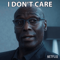 Albert Wesker Don't Care GIF