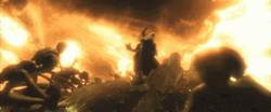 Albus Dumbledore Casting Firestorm