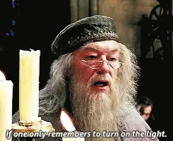 Albus Dumbledore Turn On The Light