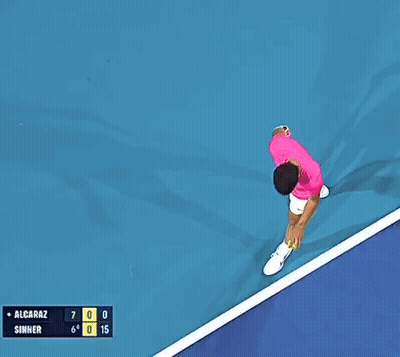 Alcaraz Vs Sinner ATP Tour Tennis Match GIF