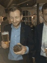 Alcohol Man Laughing GIF