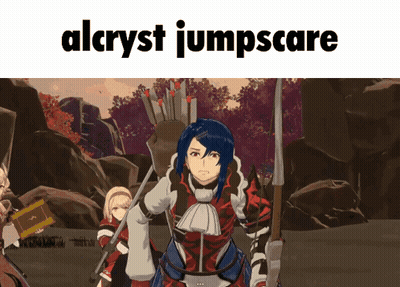 Alcryst Jumpscare Video Game Character GIF