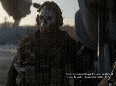 Alejandro Laswell They Call You Ghost Soap GIF