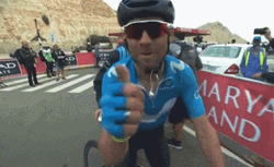 Alejandro Valverde Kisses Cam GIF