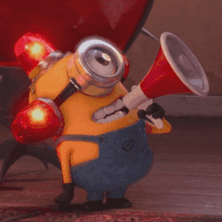 Alert Frog GIF
