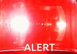 Alert Siren Warning Light  GIF
