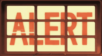 Alert Word On Screen GIF
