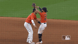 Alex Bregman Tight Hugs Celebration GIF