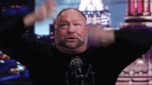 Alex Jones Fast Air Jab GIF