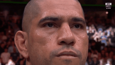 Alex Pereira Eyes Staring GIF