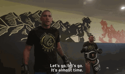 Alex Pereira Let's Go Its Almost Time  GIF