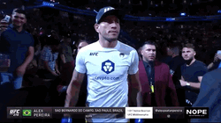 Alex Pereira Walking Entrance GIF