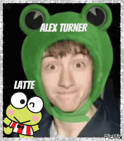 Alex Turner With Frog Hat GIF