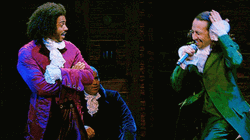 Alexander Hamilton Energetic Singing GIF