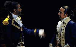 Alexander Hamilton High Five GIF