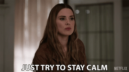 Alexandra Breckenridge Just Try To Stay Calm GIF