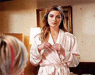 Alexis Rose Giving A Hug GIF