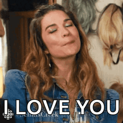 Alexis Rose I Love You GIF