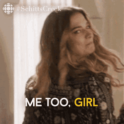 Alexis Rose Me Too Girl GIF