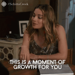 Alexis Rose Moment Of Growth GIF