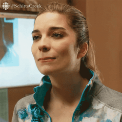 Alexis Rose Schitts Creek Giggling GIF