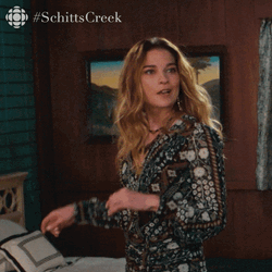 Alexis Rose Trying Her Best Schitts Creek GIF