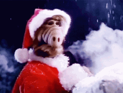 Alf Santa Claus GIF