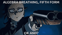 Algebra Breathing Fifth Form Genya GIF
