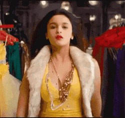 Alia Bhatt Fashion Attire GIF