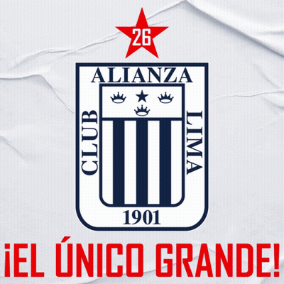 Alianza Lima Logo With Red Star GIF