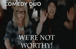 Alice Cooper Saying We Are Not Worthy GIF