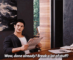 Alice Cullen Break A Lot Of Stuff GIF