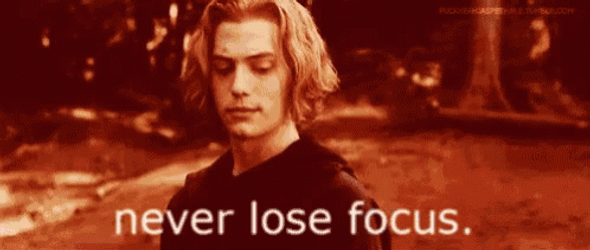 Alice Cullen Never Lose Focus GIF