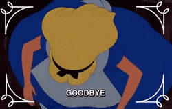 Alice Goodbye Rabbit Hole GIF