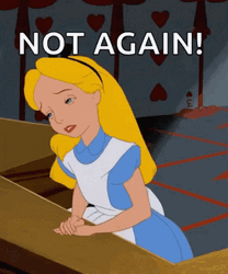 Alice In Wonderland Again GIF