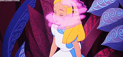 Alice In Wonderland Sneeze GIF
