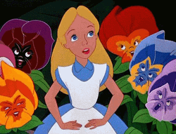 Alice In Wonderland Tripping GIF